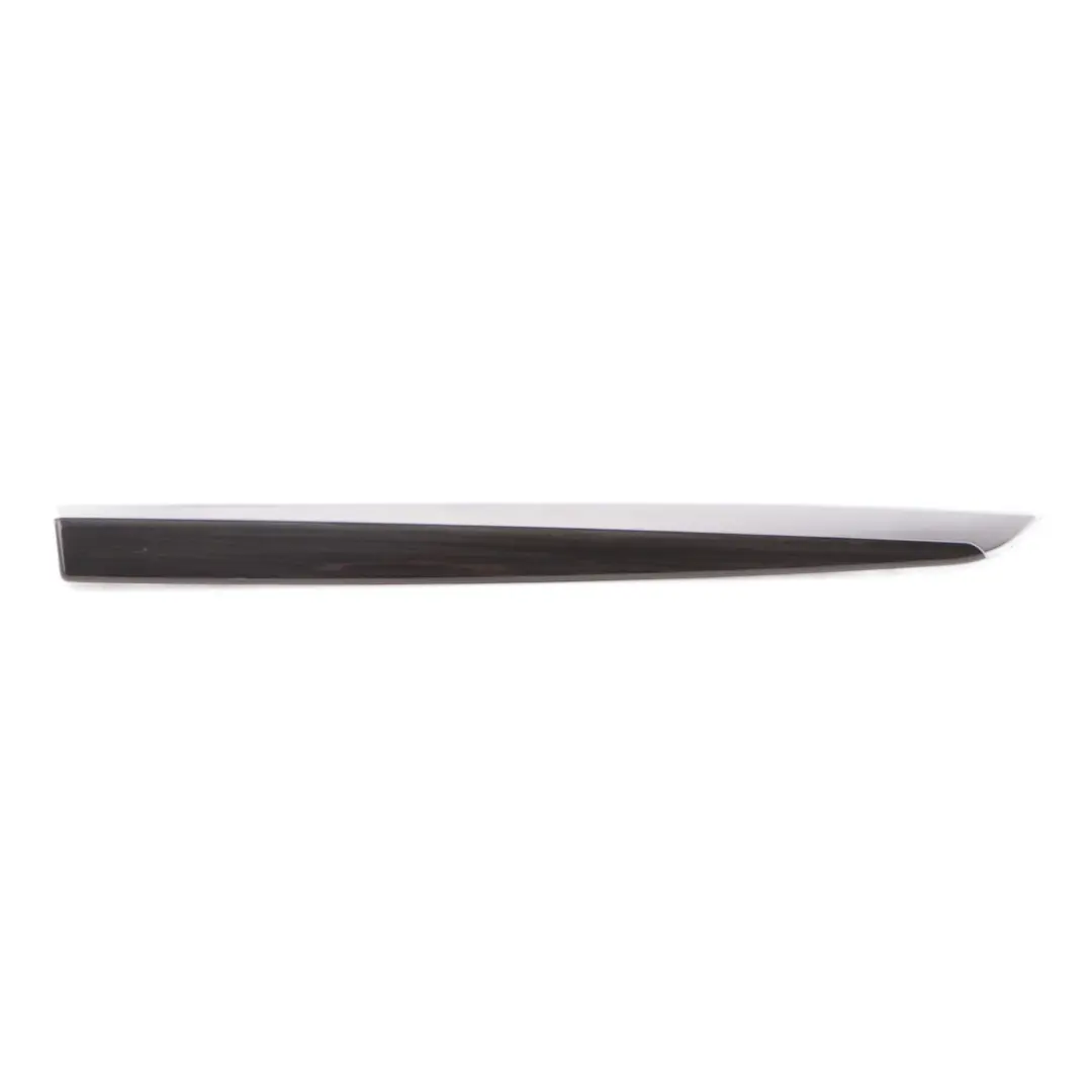 BMW F10 F11 Bande porte Garniture décorative arrière gauche couvercle bois fin - SKU 7225525 - Numéro de pièce 7225525