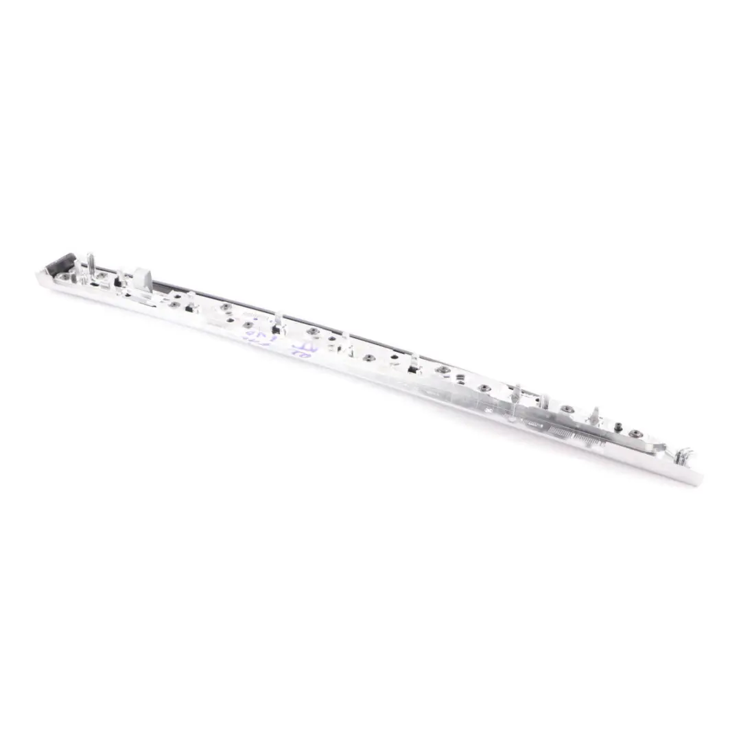BMW F10 F11 Listwa Panel Osłona Drzwi Lewy Tył Lewa Tylna Drewno - SKU 7225525 - Numer Części 7225525