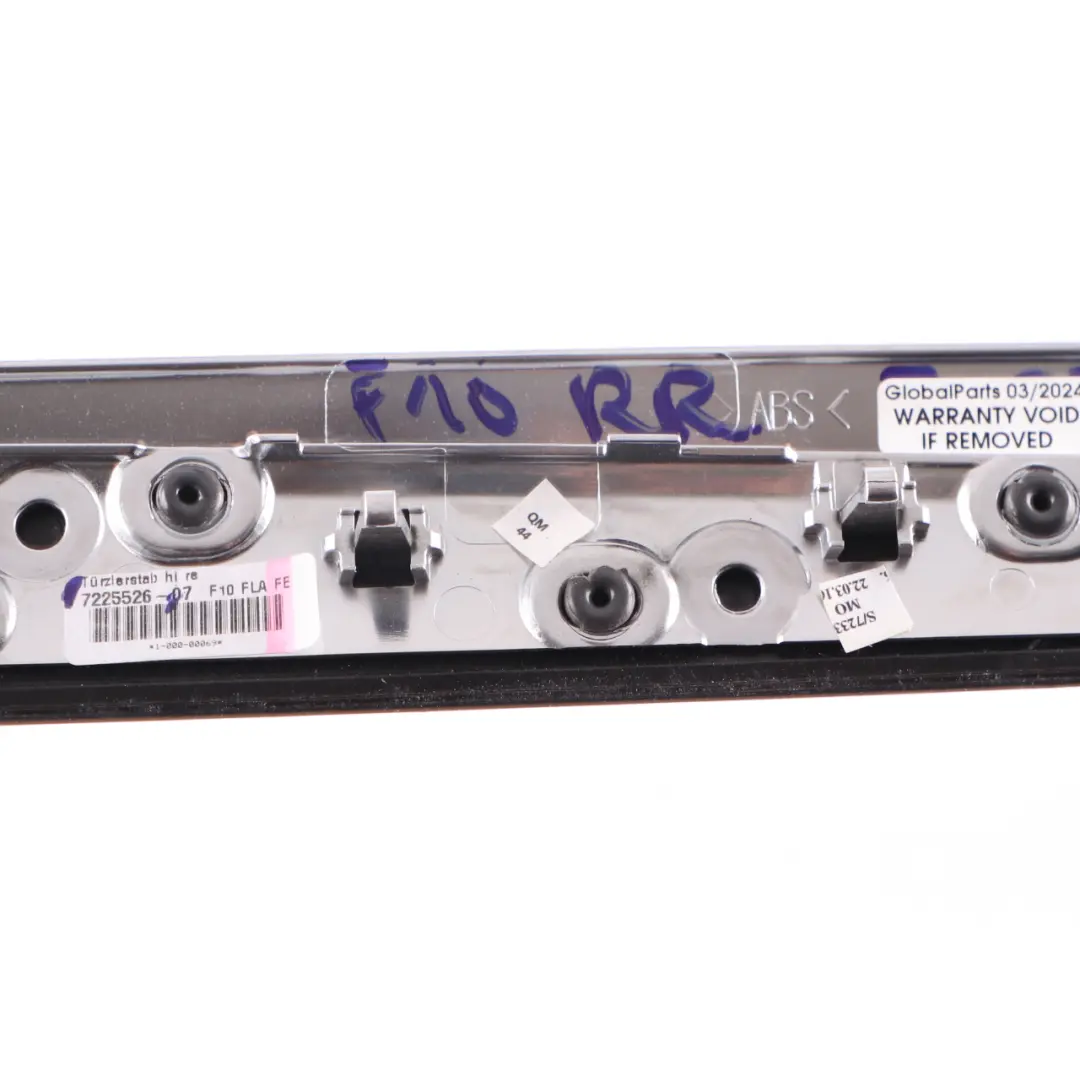 Bande de porte Embellecedor Tapa Trasera Derecha Madera Fina pour BMW F10 F11 à propos du numéro de pièce 7225526 BMW F10 F11 Bande de porte Embellecedor Tapa Trasera Derecha Madera Fina - SKU 7225526 - Numéro de pièce 7225526