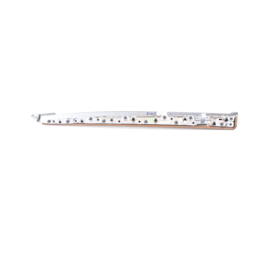 BMW F10 F11 Puerta Tira Decoración Trasera Izquierda Cubierta Grano Fino Madera - SKU 7225527 - Número de pieza 7225527
