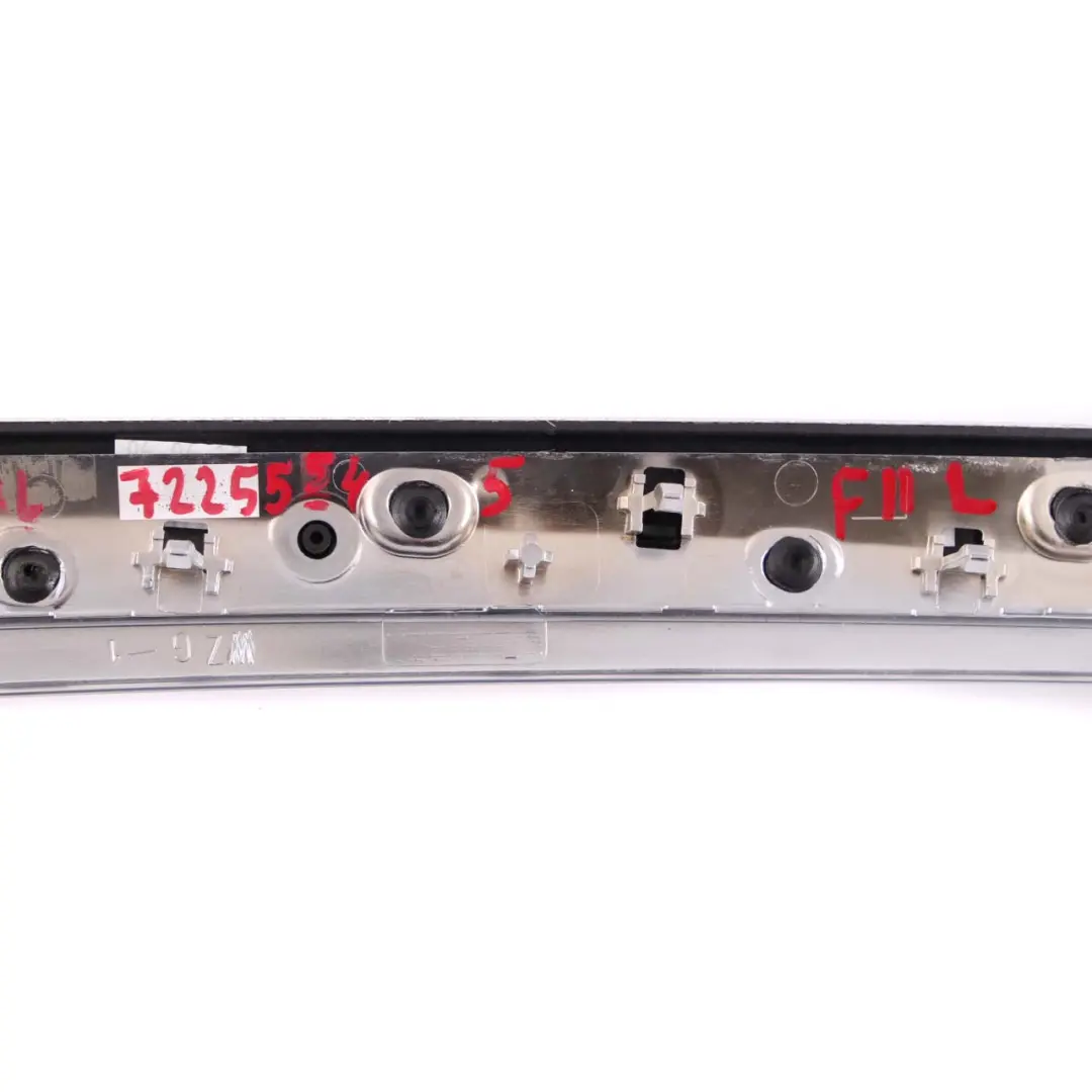 Interior Puerta Tapa Embellecedor Delantero Izquierdo Aluminio para BMW F10 F11 con número de pieza 7225545 BMW F10 F11 Interior Puerta Tapa Embellecedor Delantero Izquierdo Aluminio - SKU 7225545 - Número de pieza 7225545