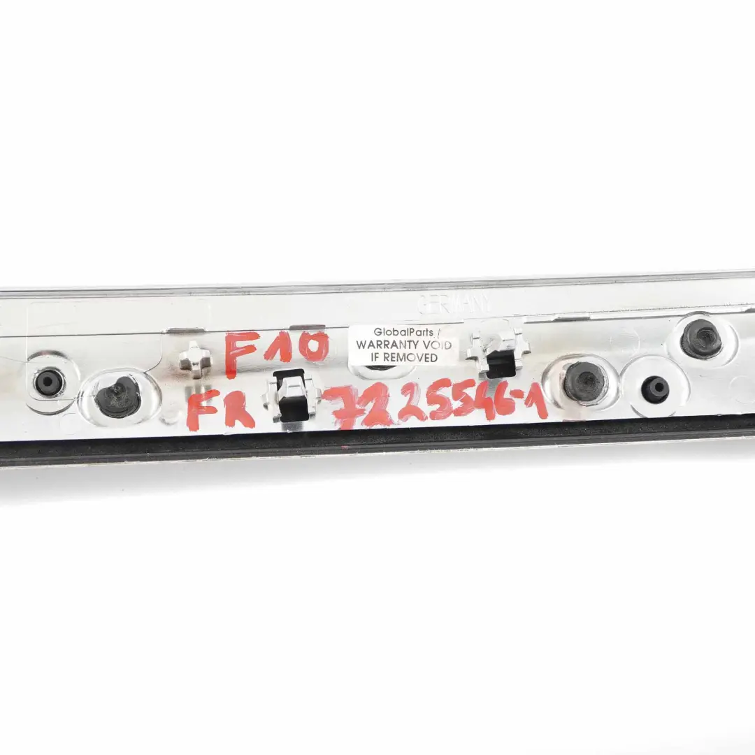 BMW F10 Klamka Wewnętrzna Prawy Przód Aluminium - SKU 7225546-1 - Numer Części 7225546