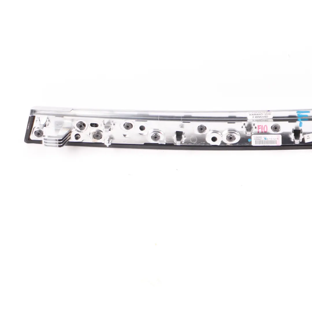 BMW F10 F11 Bande porte Décor Garniture Avant Gauche Couverture Bois fin - SKU 7225547 - Numéro de pièce 7225547