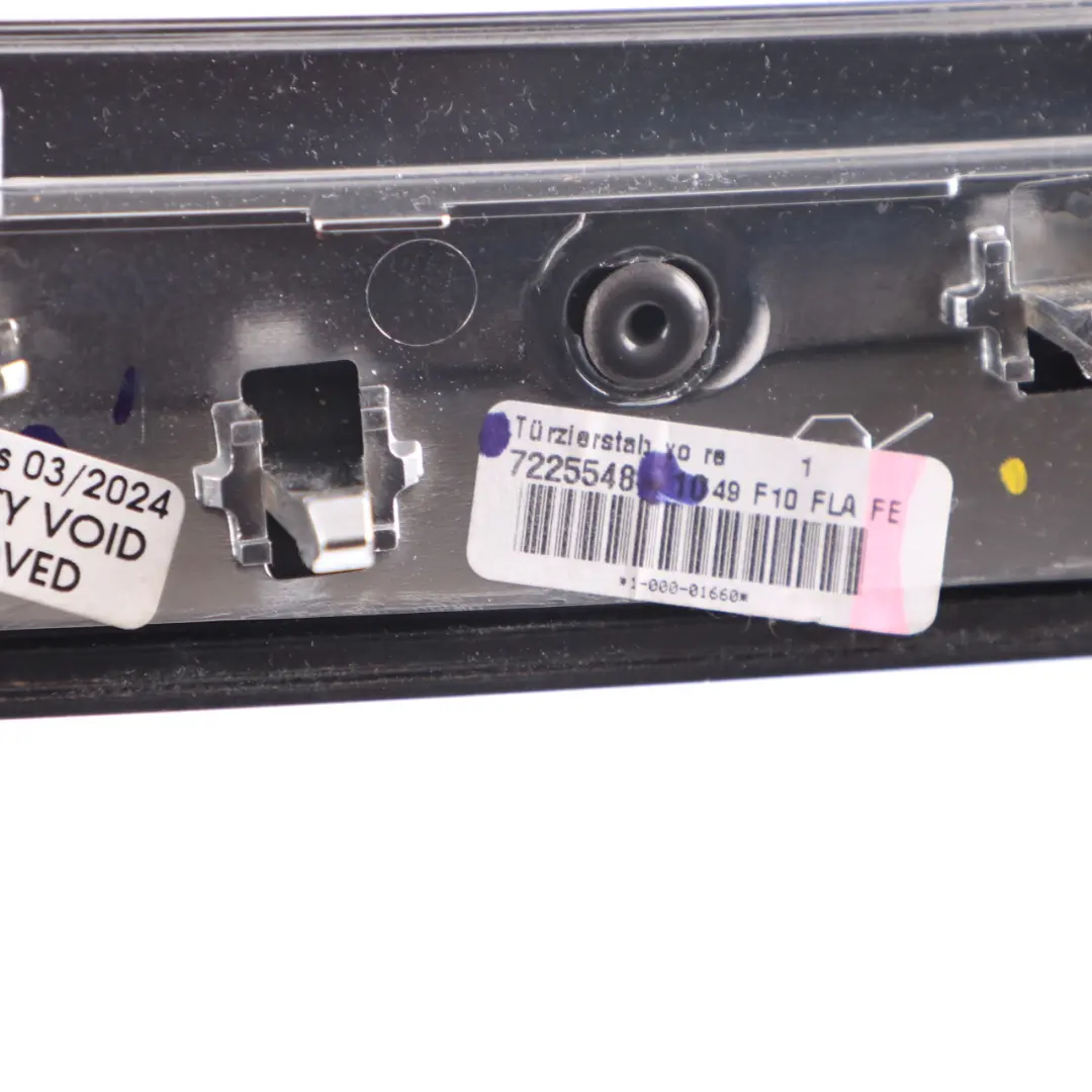 BMW F10 F11 Türleiste Dekorleiste vorne rechts Abdeckung Edelholz - SKU 7225548 - Teilenummer 7225548