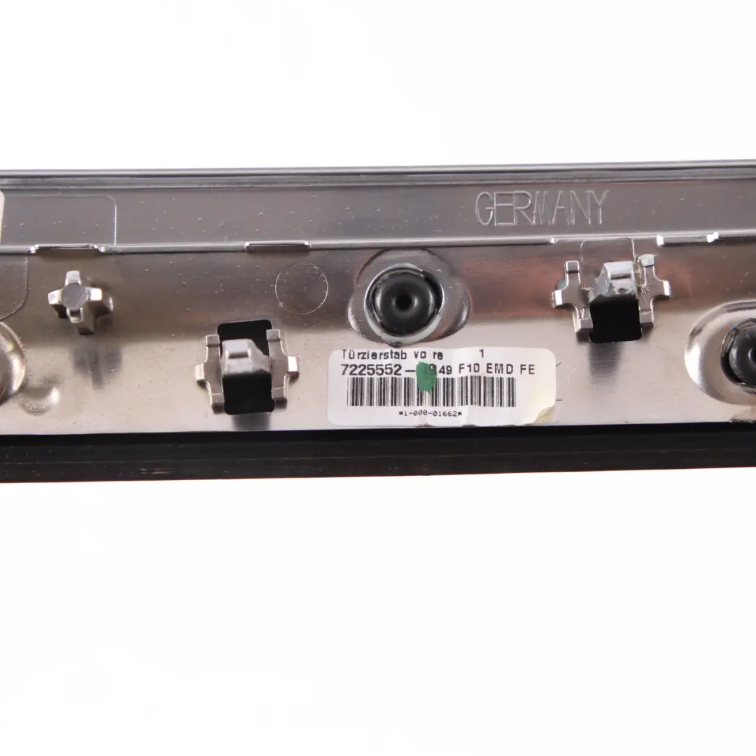  Tira puerta BMW F10 F11 Cubierta Delantero Derecho Madera Fina Marrón - SKU 7225552 - Número de pieza 7225552