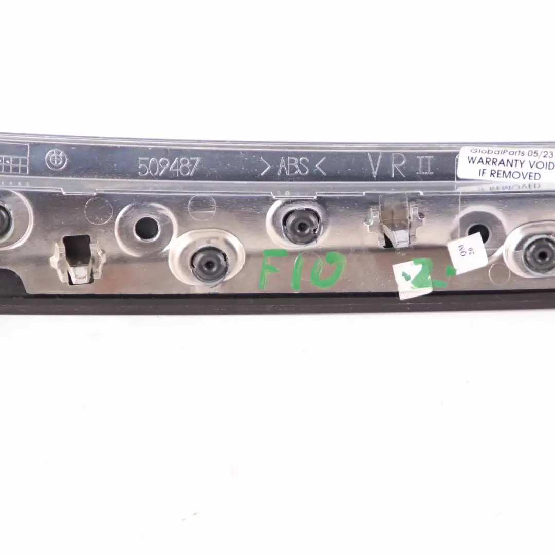  Baguette Porte BMW F10 F11 Habillage Avant Droit Panneau Bois Fin Marron - SKU 7225552 - Numéro de pièce 7225552