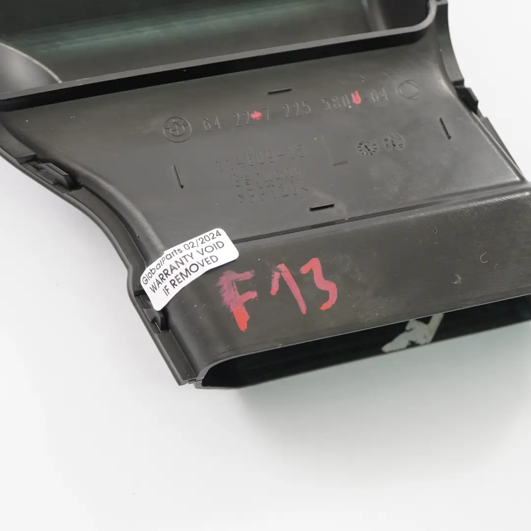 BMW F12 F13 Kanał Powietrza Lewy Tył - SKU 7225580 - Numer Części 7225580