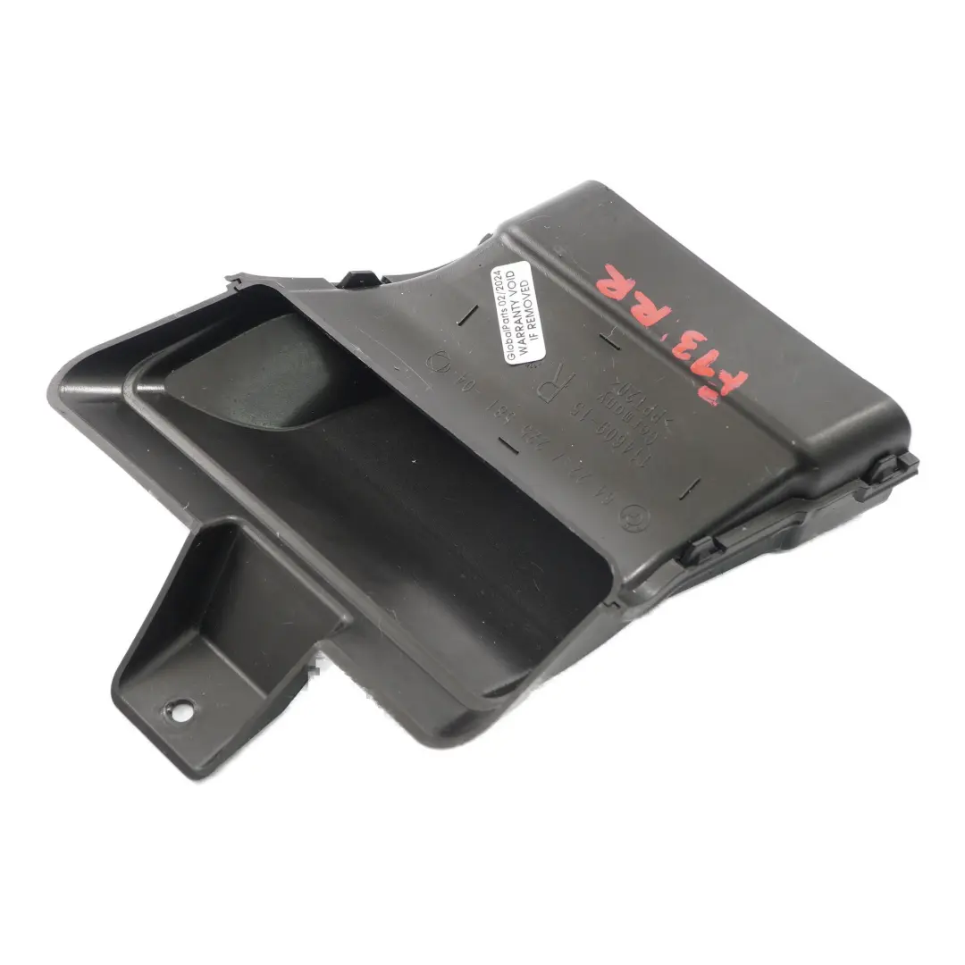 Air Duct BMW F13 F12 Rear Right Cabin Ventilation Air Channel - SKU 7225581 - Part number 7225581