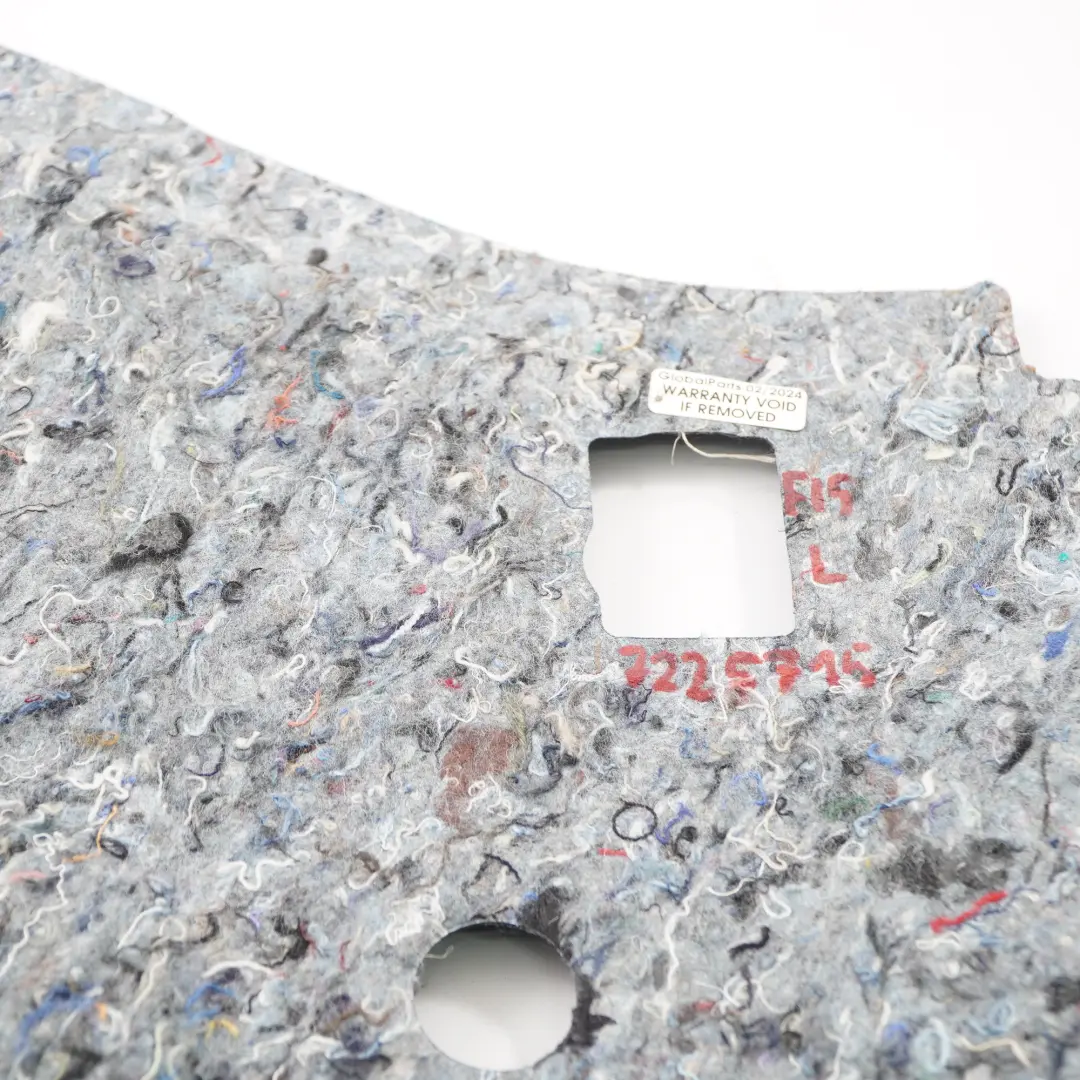 Osłona Izolacja Dźwiękowa Błotnika Lewy Tył do BMW F13 o numerze 7225715 BMW F13 Osłona Izolacja Dźwiękowa Błotnika Lewy Tył - SKU 7225715 - Numer Części 7225715