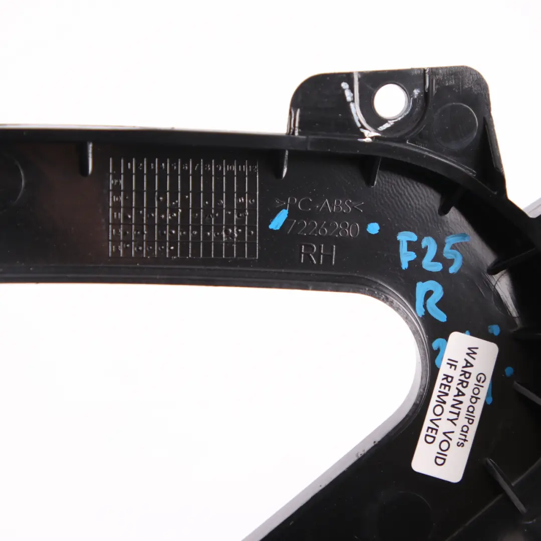 BMW X3 F25 Zierleistenhalter D-Säule Hinten Rechts - SKU 7226280 - Teilenummer 7226280