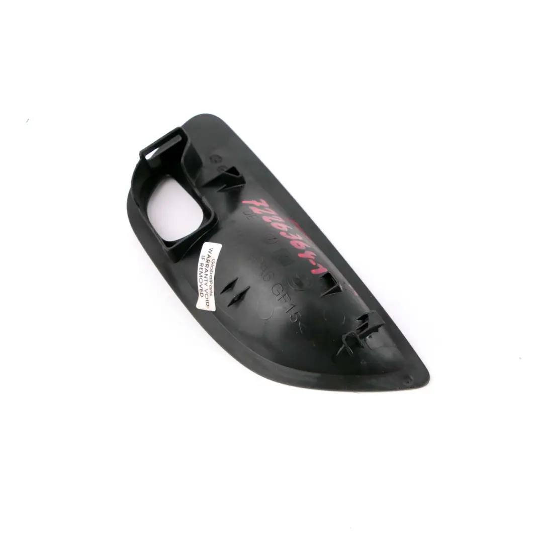BMW 5 Series F10 F11 Inside Right O/S Door Opener Handle Cover Trim Black - SKU 7226364-1 - Part number 7226364