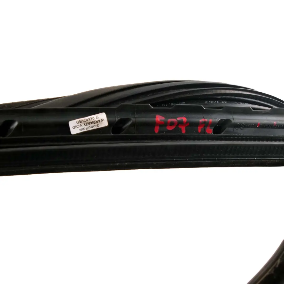 Puerta Delantera Izquierda Junta Sellado Negro 7196349 para BMW F07 GT Gran Turismo con número de pieza 7226395 BMW F07 GT Gran Turismo Puerta Delantera Izquierda Junta Sellado Negro 7196349 - SKU 7226395 - Número de pieza 7226395