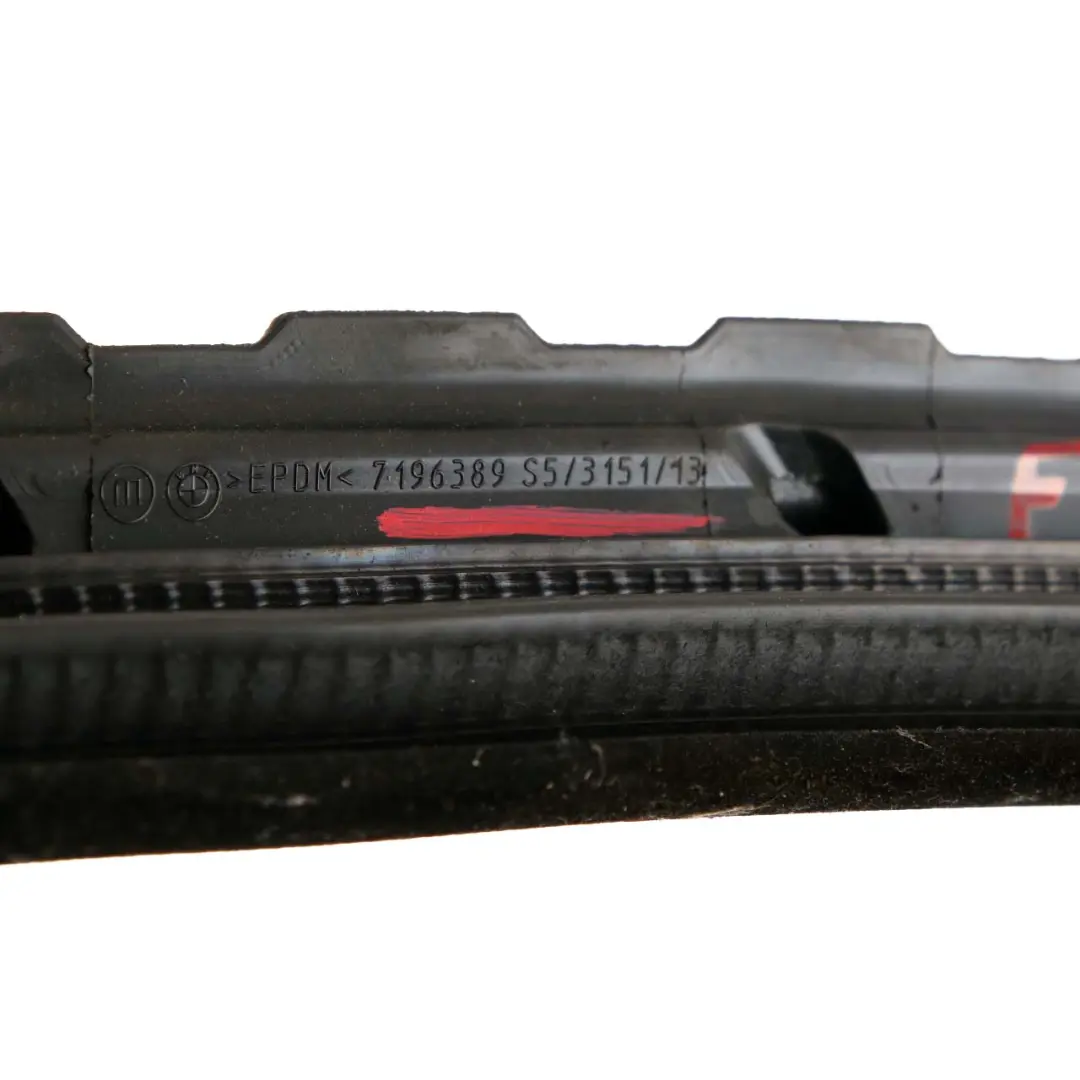 BMW F07 GT Gran Turismo Hintere Linke Tür N/S Dichtung Schwarz 7196389 - SKU 7226397 - Teilenummer 7226397