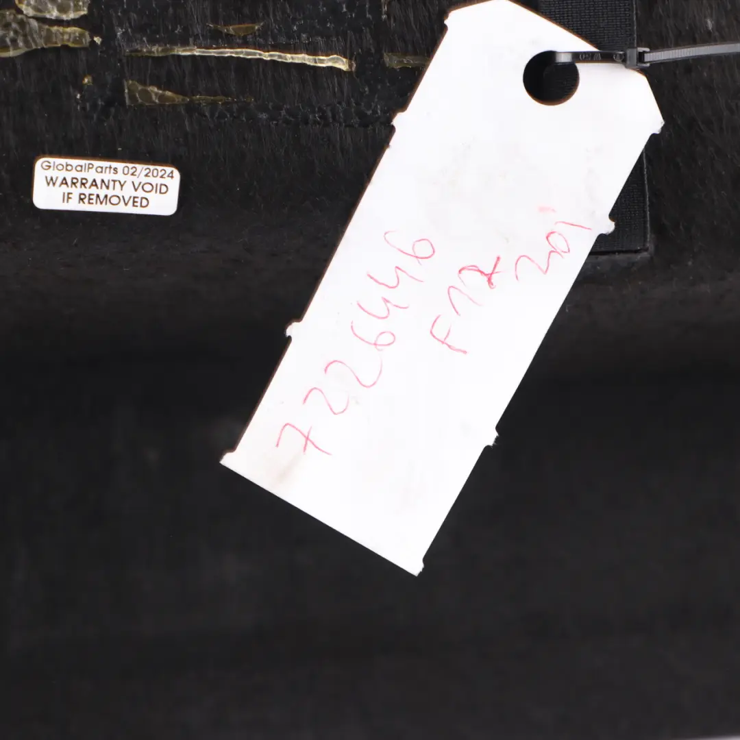 Trunk Trim BMW F12 F06 Luggage Compartment Indentation Floor Trim Panel to with Part number 7226446 Trunk Trim BMW F12 F06 Luggage Compartment Indentation Floor Trim Panel - SKU 7226446 - Part number 7226446