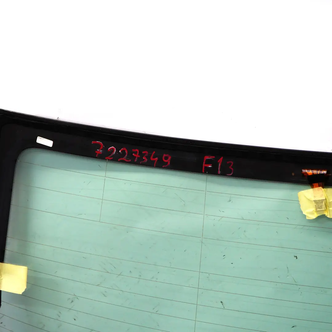 BMW F13 Window Glass Rear Boot Trunk Lid Tailgate Glazing Glass Green AS2 - SKU 7227349 - Part number 7227349