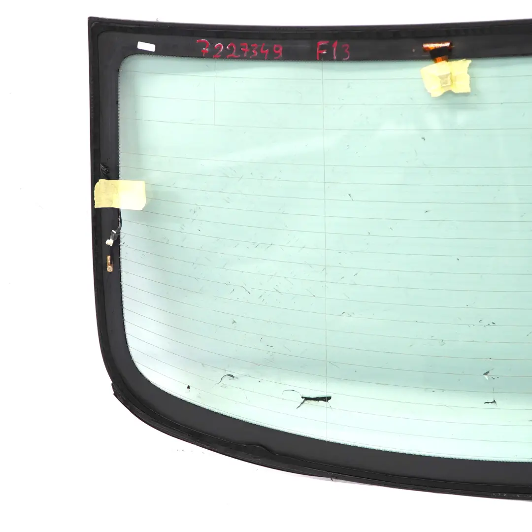 BMW F13 Window Glass Rear Boot Trunk Lid Tailgate Glazing Glass Green AS2 - SKU 7227349 - Part number 7227349