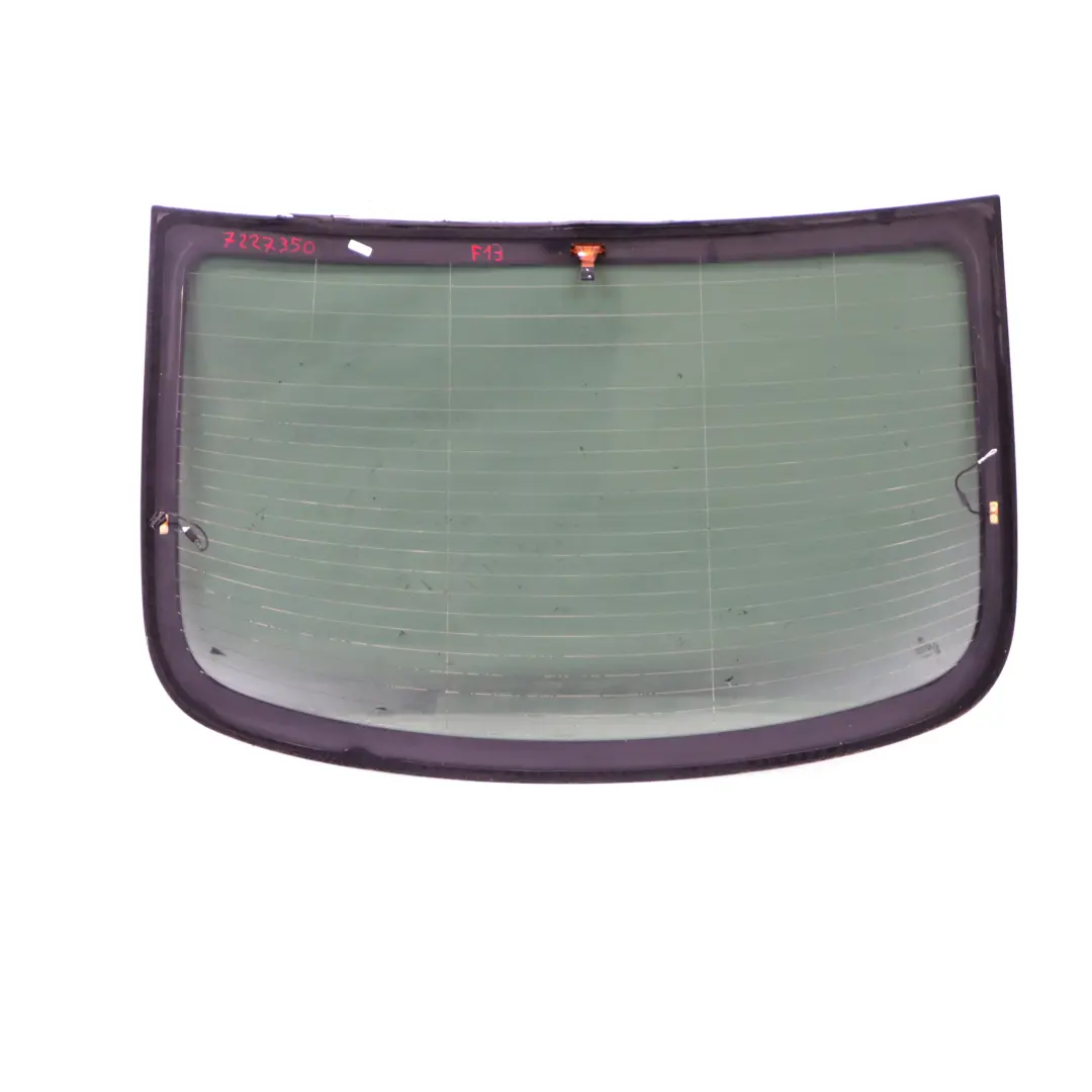 BMW F13 Window Glass Rear Boot Trunk Lid Tailgate Glazing Glass Tinted AS3 - SKU 7227350 - Part number 7227350