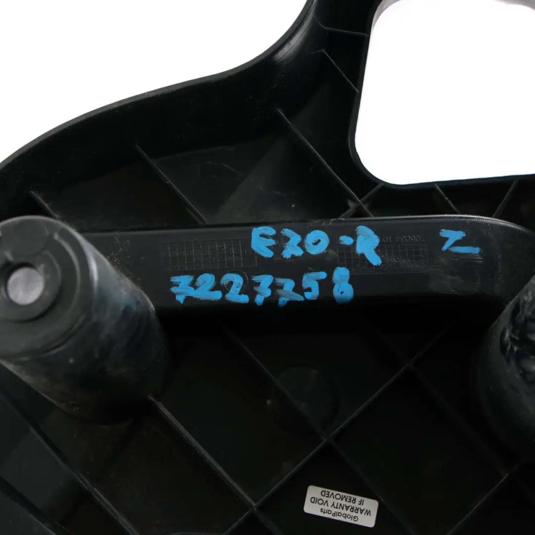 BMW X5 E70 LCI Bumper Bracket Rear Right O/S Mount Support Holder - SKU 7227758 - Part number 7227758