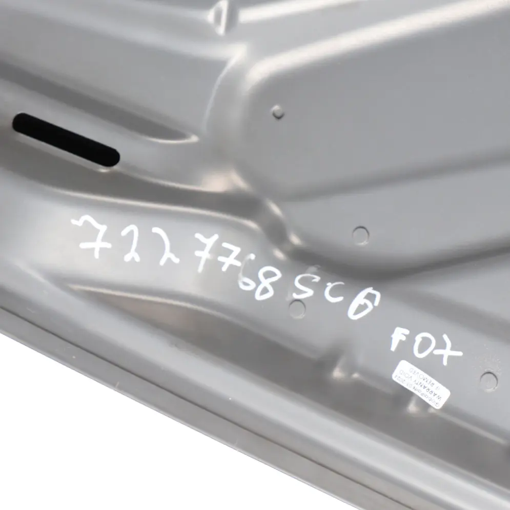  Hood Bonnet BMW F07 Cover Panel Spacegrau Space Grey Metallic - A52 - SKU 7227768-SCG - Part number 7227768