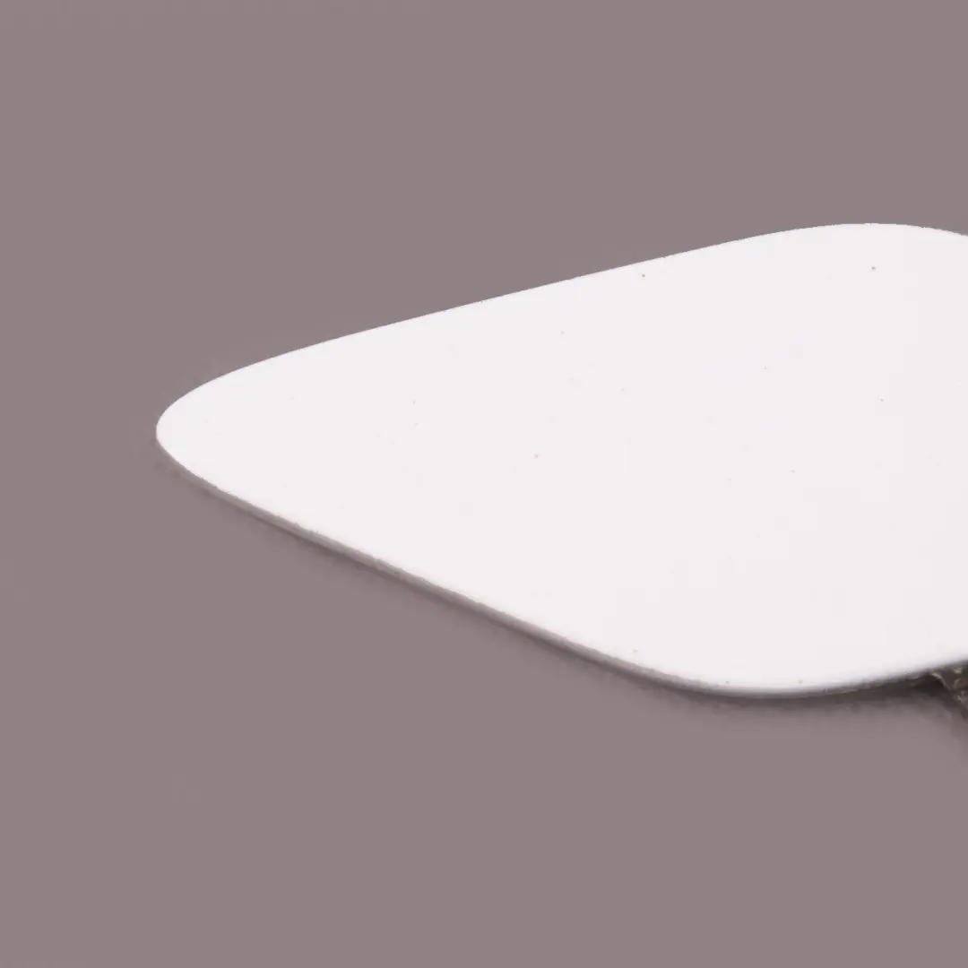 Bumper Flap BMW Z4 E89 Towing Eye Cover Trim Alpinweiss Alpine White 300 to Rear with Part number 7228112 Rear Bumper Flap BMW Z4 E89 Towing Eye Cover Trim Alpinweiss Alpine White 300 - SKU 7228112-AW - Part number 7228112