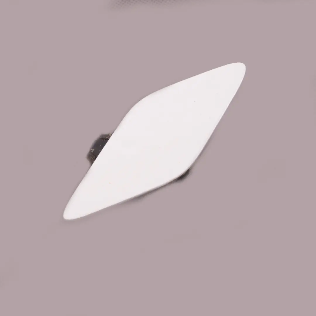 Bumper Flap BMW Z4 E89 Towing Eye Cover Trim Alpinweiss Alpine White 300 to Rear with Part number 7228112 Rear Bumper Flap BMW Z4 E89 Towing Eye Cover Trim Alpinweiss Alpine White 300 - SKU 7228112-AW - Part number 7228112