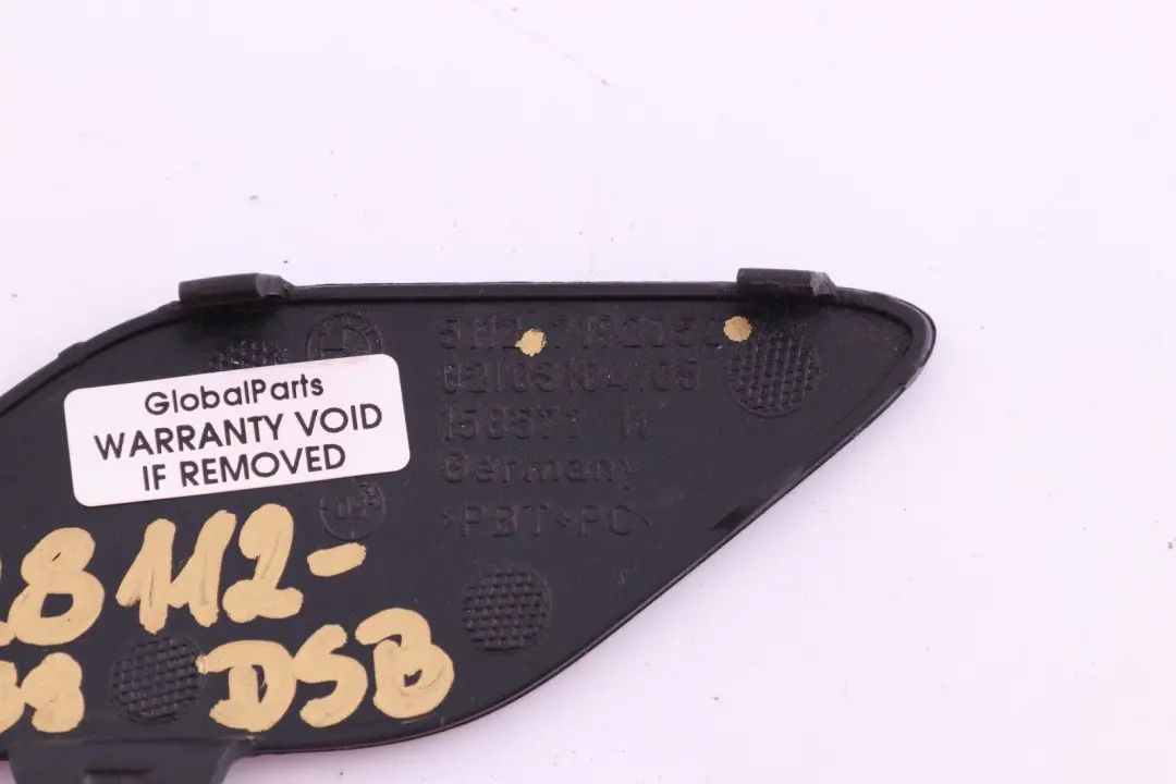 BMW Z4 Series E89 Flap Towing Eye Rear Bumper Tiefseeblau Deep Sea Blue - SKU 7228112-DSB - Part number 7228112