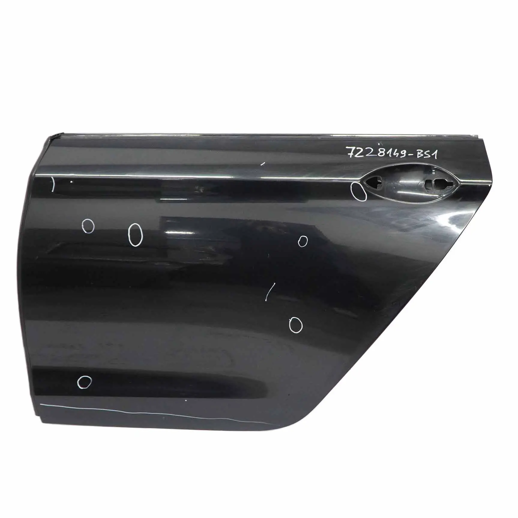 BMW F07 GT Porte arriere gauche Noir Saphir Metallise - 475