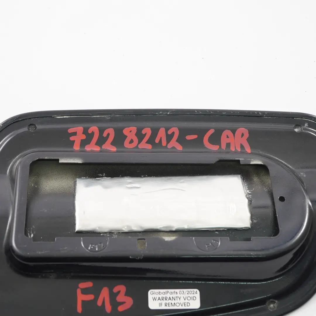 BMW F12 F13 Fuel Filler Fill In Flap Cover Cap Carbon Black - 416 - SKU 7228212-CAR - Part number 7228212