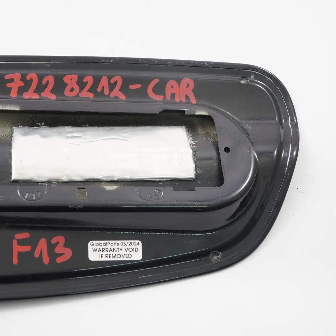 BMW F12 F13 Fuel Filler Fill In Flap Cover Cap Carbon Black - 416 - SKU 7228212-CAR - Part number 7228212