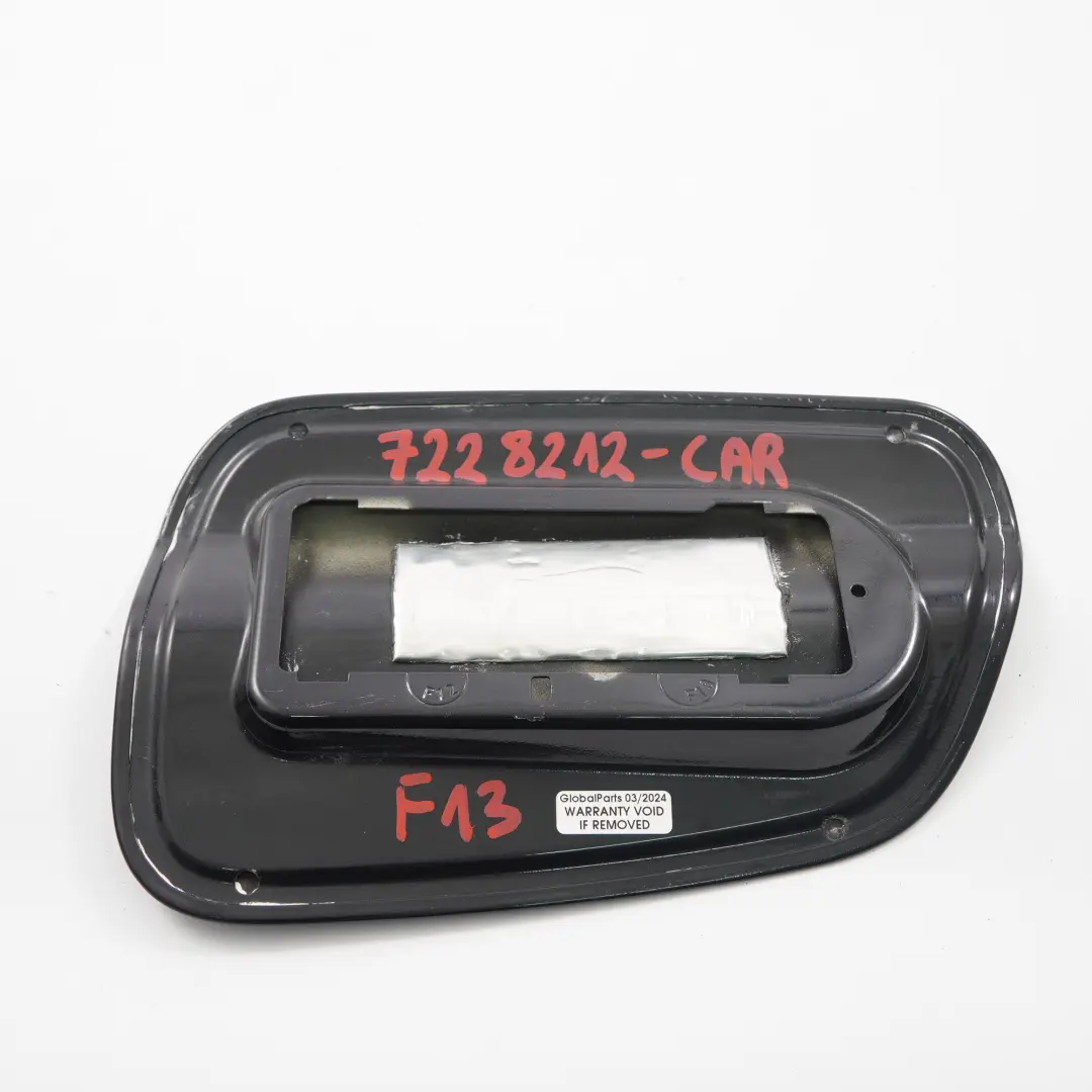 BMW F12 F13 Fuel Filler Fill In Flap Cover Cap Carbon Black - 416 - SKU 7228212-CAR - Part number 7228212