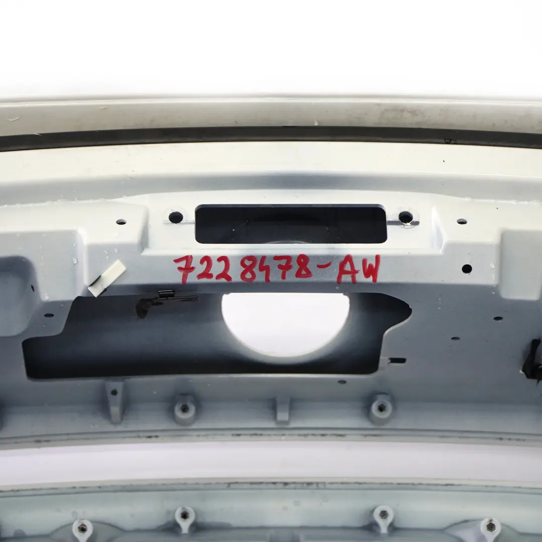 Trunk Boot Lid Tailgate Rear Panel Alpinweiss Alpine White 3 - 300 to BMW F13 with Part number 7228478 BMW F13 Trunk Boot Lid Tailgate Rear Panel Alpinweiss Alpine White 3 - 300 - SKU 7228478-AW - Part number 7228478