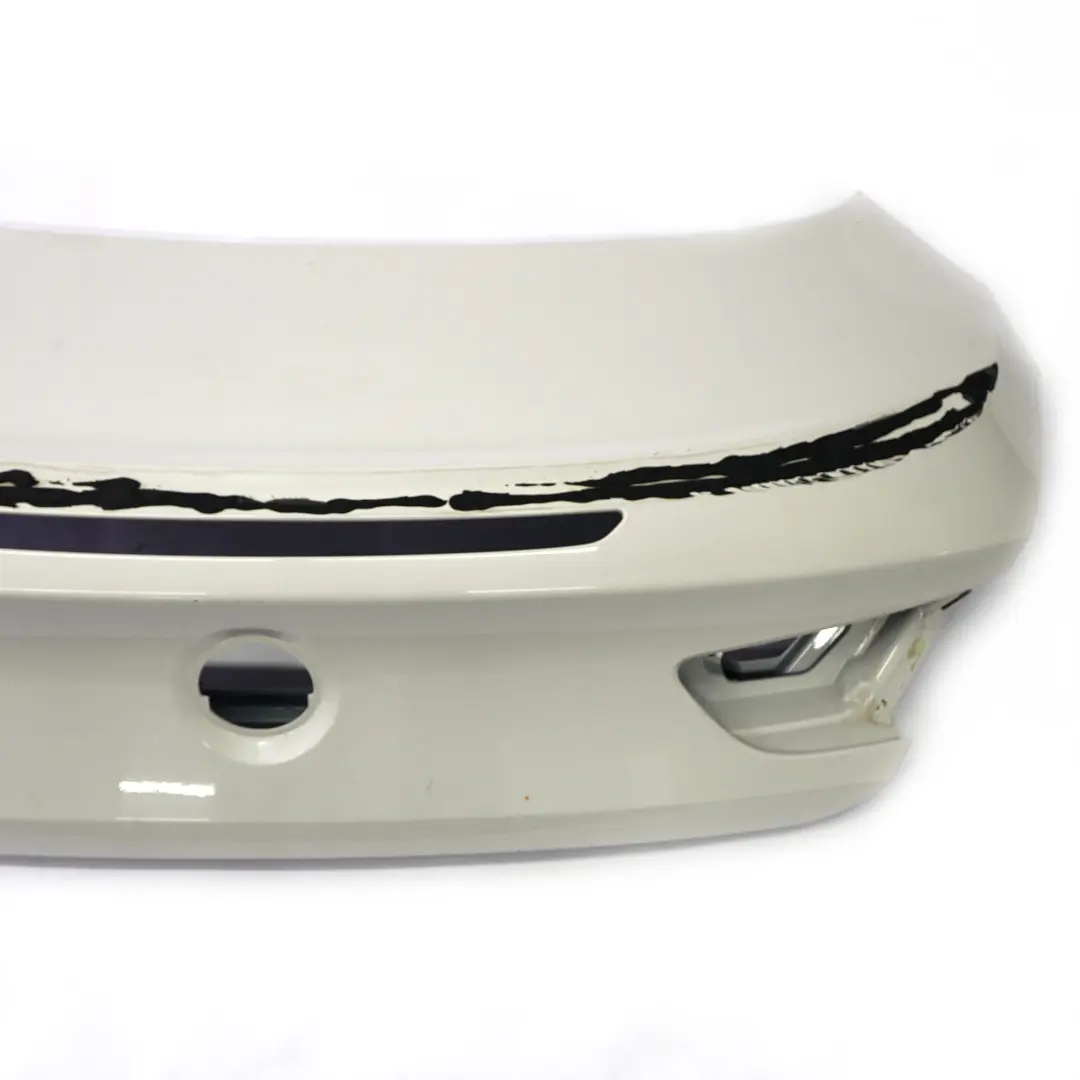 Trunk Boot Lid Tailgate Rear Panel Alpinweiss Alpine White 3 - 300 to BMW F13 with Part number 7228478 BMW F13 Trunk Boot Lid Tailgate Rear Panel Alpinweiss Alpine White 3 - 300 - SKU 7228478-AW - Part number 7228478