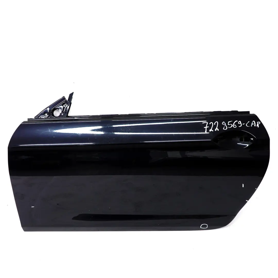 BMW F12 F13 Door Front Left N/S Carbonschwarz Carbon Black Metallic - 416 - SKU 7228569-CAR - Part number 7228569