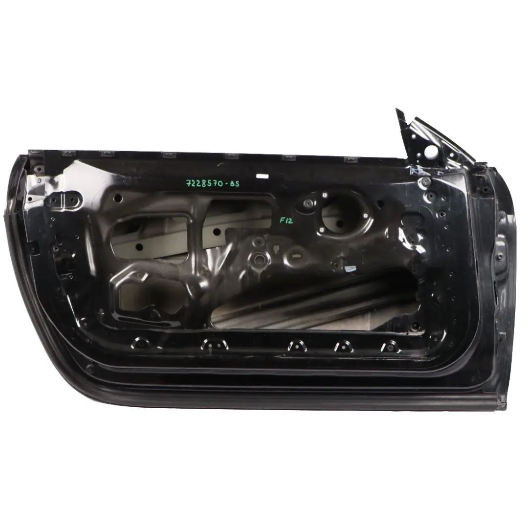Door Front Left N/S Black Sapphire Metallic - 475 to BMW F12 F13 with Part number 7228569 BMW F12 F13 Door Front Left N/S Black Sapphire Metallic - 475 - SKU 7228569-BS - Part number 7228569