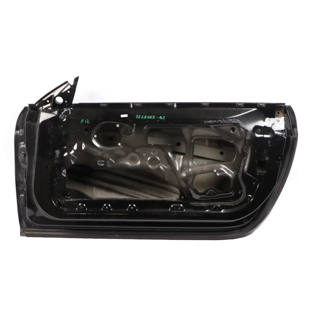 Door Front Right O/S Black Sapphire Metallic - 475 to BMW F12 F13 with Part number 7228570 BMW F12 F13 Door Front Right O/S Black Sapphire Metallic - 475 - SKU 7228570-BS - Part number 7228570