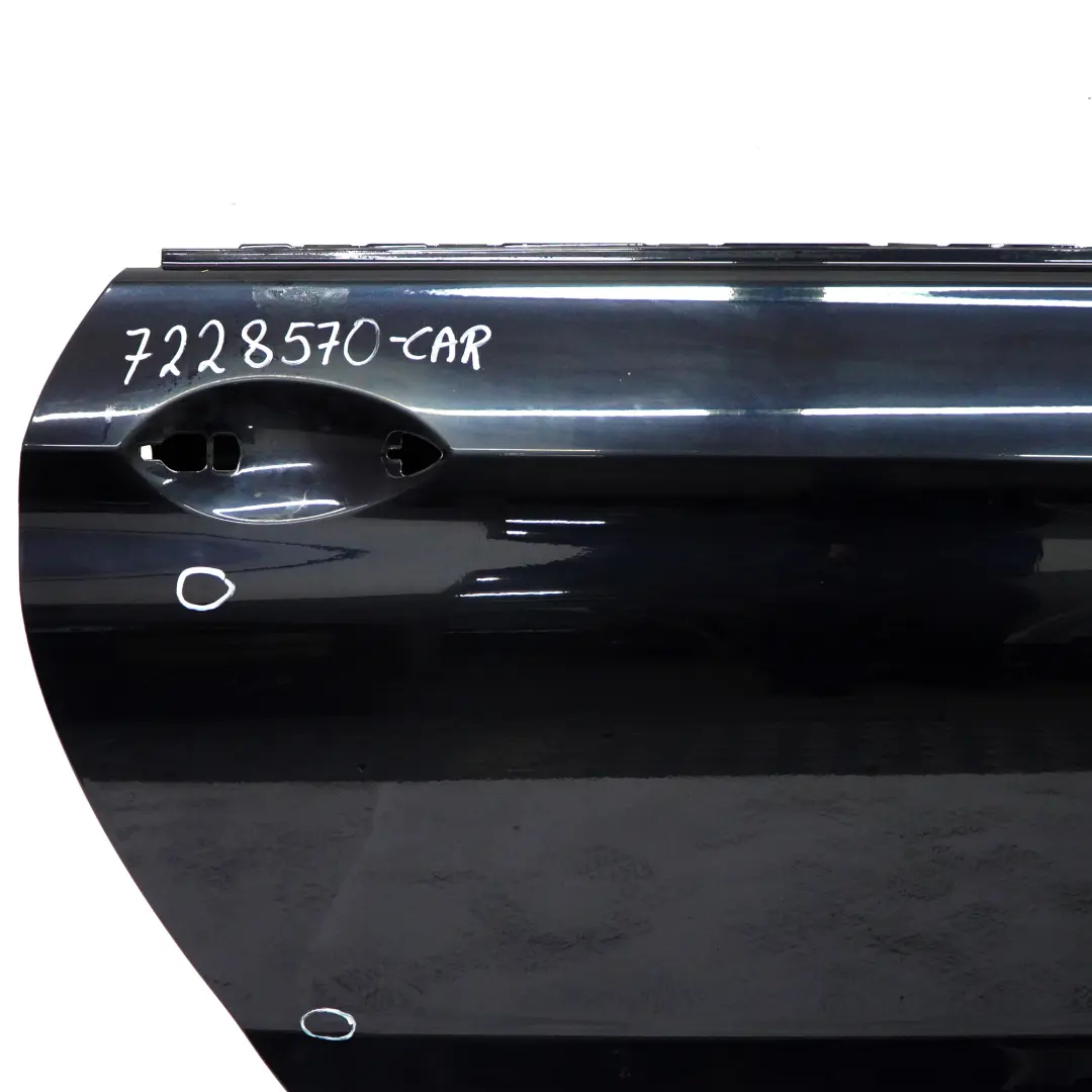BMW F12 F13 Tür vorne rechts Carbonschwarz Carbon Black Metallic - 416 - SKU 7228570-CAR - Teilenummer 7228570