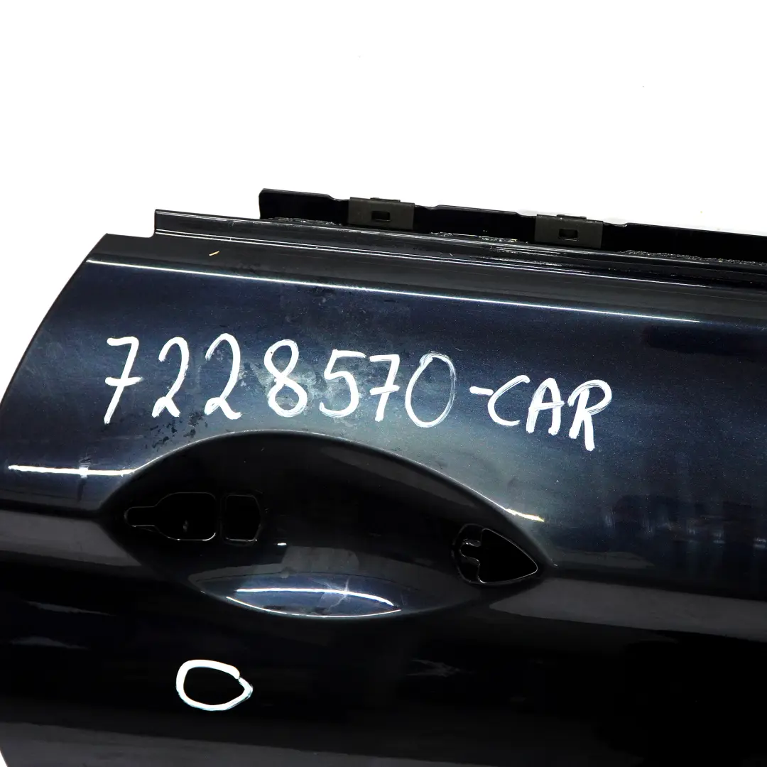 BMW F12 F13 Puerta Delantera Derecha Carbonschwarz Carbon Black Metallic - 416 - SKU 7228570-CAR - Número de pieza 7228570