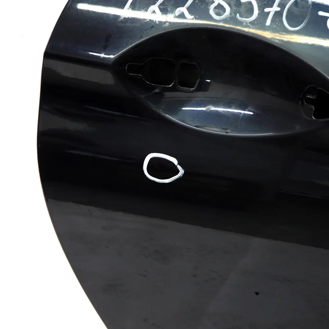 BMW F12 F13 Tür vorne rechts Carbonschwarz Carbon Black Metallic - 416 - SKU 7228570-CAR - Teilenummer 7228570