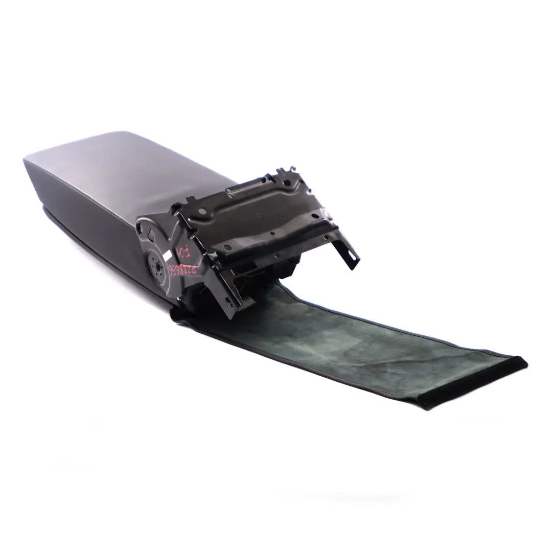  Apoyabrazos Asiento Trasero BMW F01 Bandeja Central Portavasos Cuero Negro - SKU 7228656 - Número de pieza 7228656