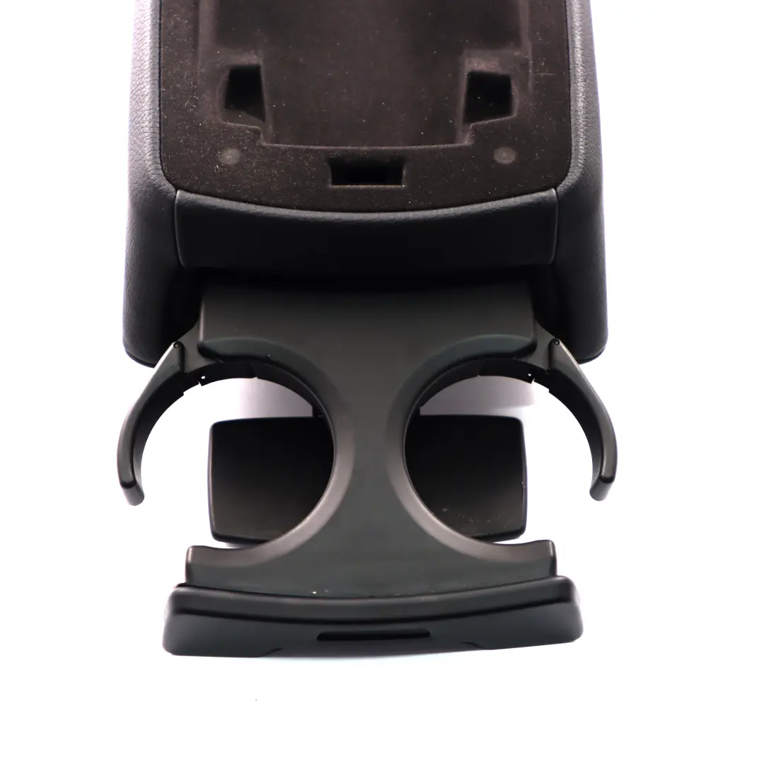 Rear Seat Armrest BMW F01 Centre Middle Tray Cup Holder Leather Black - SKU 7228656 - Part number 7228656