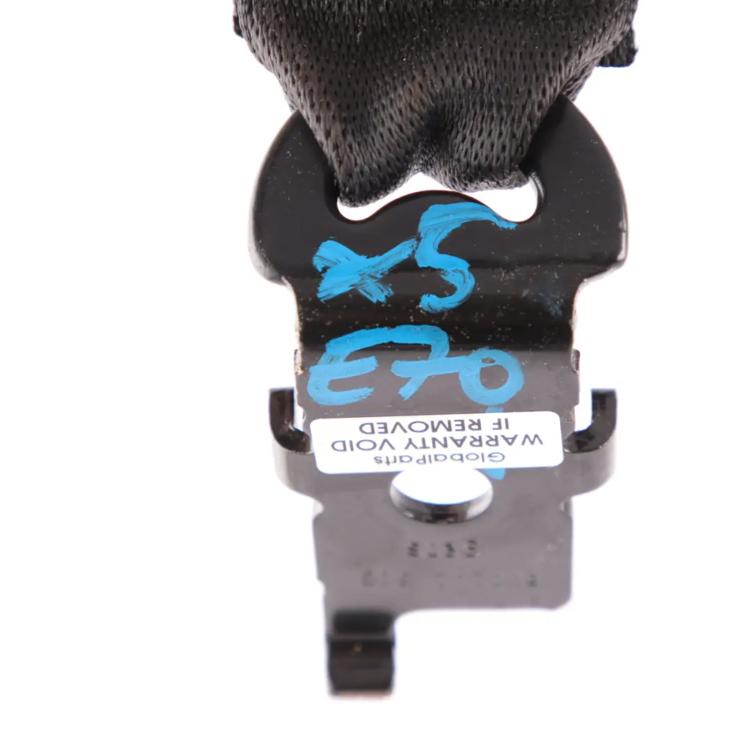 Belt Buckle BMW X5 E70 LCI X6 E71 Seat Belt Lower Rear Center to  with Part number 7228720  Belt Buckle BMW X5 E70 LCI X6 E71 Seat Belt Lower Rear Center - SKU 7228720 - Part number 7228720