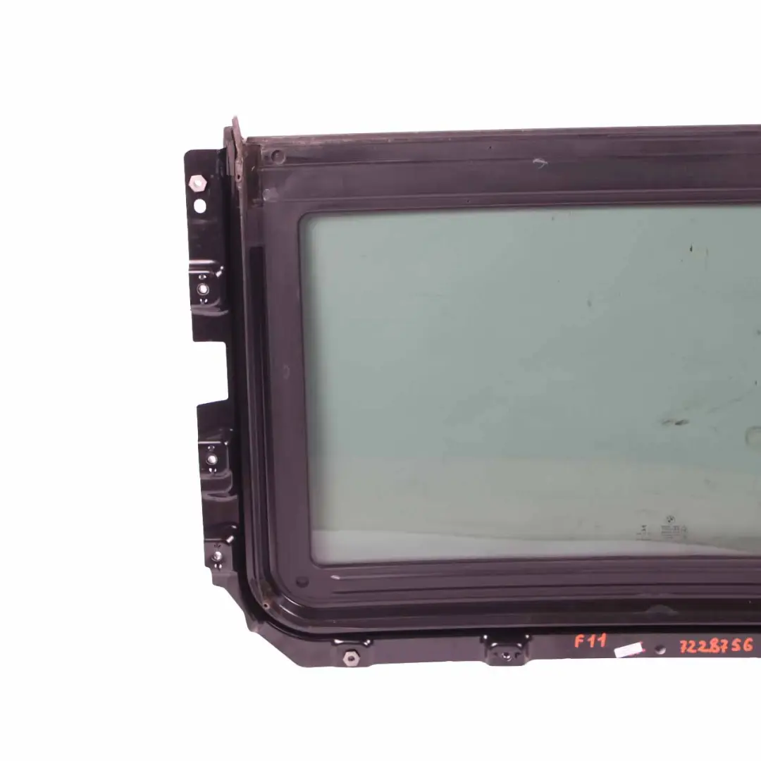 Panoramic Sunroof BMW F11 Touring Rear Sliding Glass Roof Cover Window AS3 to with Part number 7228756 Panoramic Sunroof BMW F11 Touring Rear Sliding Glass Roof Cover Window AS3 - SKU 7228756 - Part number 7228756