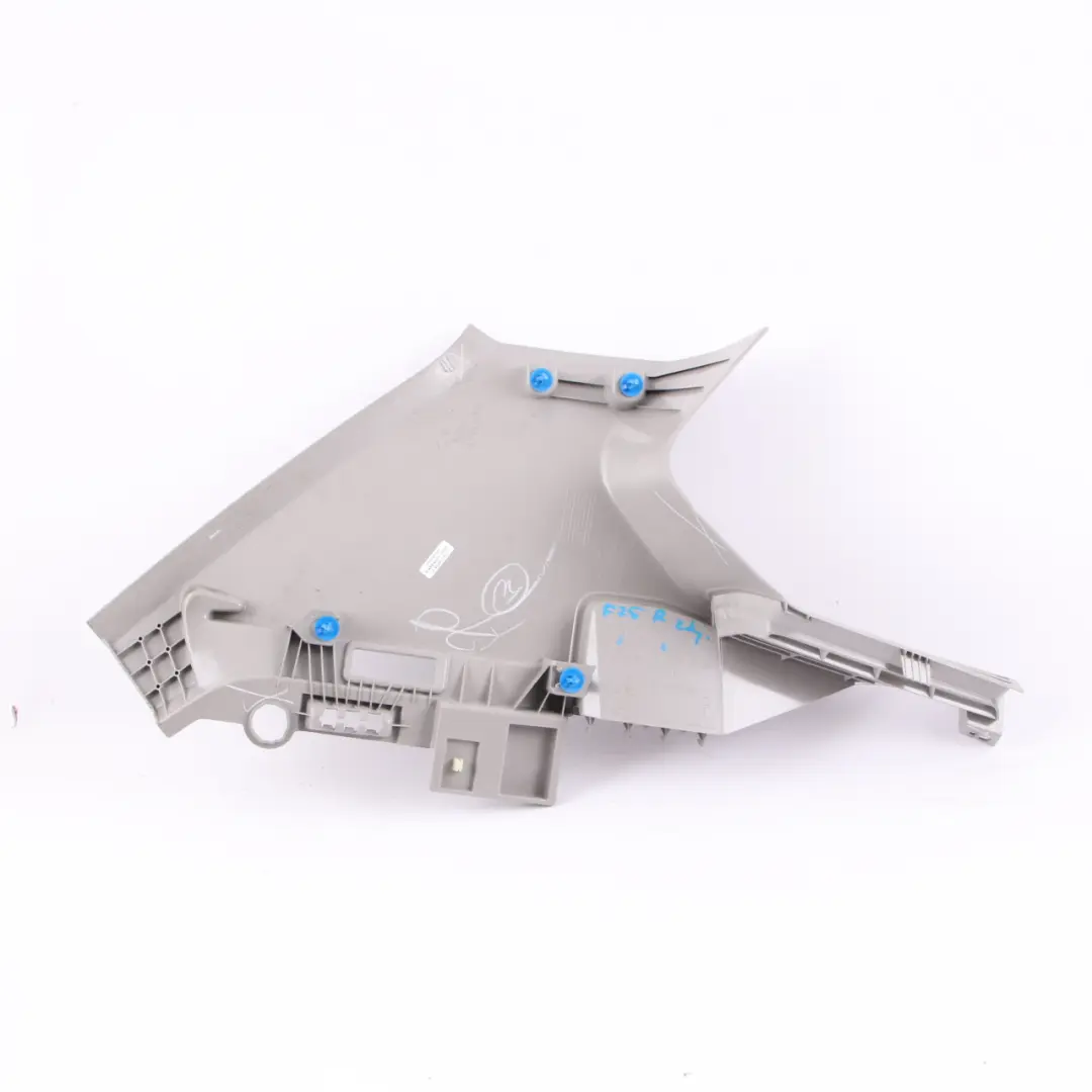 Garniture Colonne Arrière Droite D Cache Panneau Gris 7228140 pour BMW X3 F25 à propos du numéro de pièce 7229078 BMW X3 F25 Garniture Colonne Arrière Droite D Cache Panneau Gris 7228140 - SKU 7229078 - Numéro de pièce 7229078