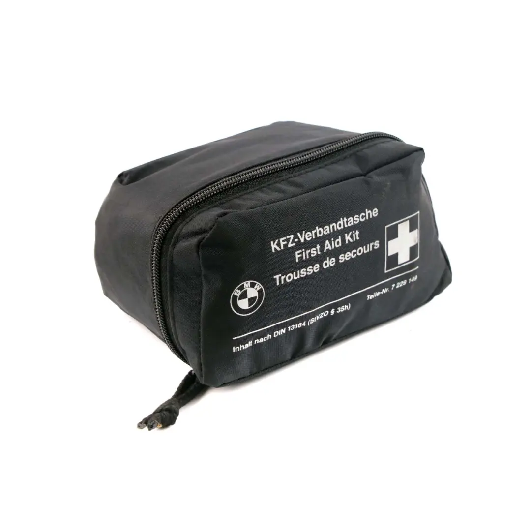 Botiquín primeros auxilios Bolsa médica para BMW F07 F12 F13 G11 G12 con número de pieza 7229149 BMW F07 F12 F13 G11 G12 Botiquín primeros auxilios Bolsa médica - SKU 7229149 - Número de pieza 7229149