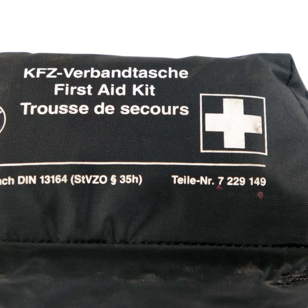 BMW F07 F12 F13 G11 G12 Erste Hilfe-Kit Set Notfall Medizinische Tasche - SKU 7229149 - Teilenummer 7229149
