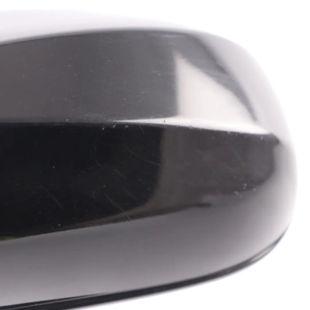 BMW E92 E93 LCI Coperchio specchietto retrovisore sinistro Involucro Nero 475 - SKU 7229265-BS - Numero di parte 7229265