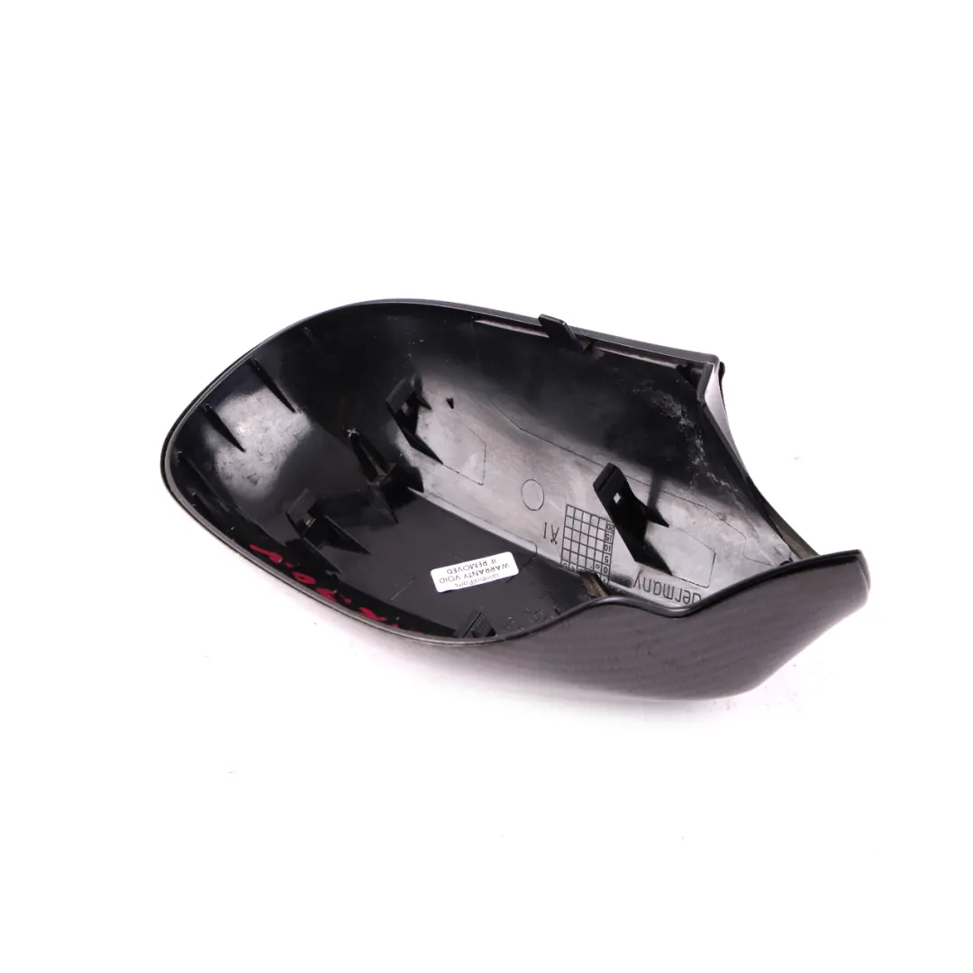 Right Cover Cap O/S Casing Housing Wing Mirror Carbon to BMW 3 Series E92 E93 LCI with Part number 7229266 BMW 3 Series E92 E93 LCI Right Cover Cap O/S Casing Housing Wing Mirror Carbon - SKU 7229266-CARBON - Part number 7229266