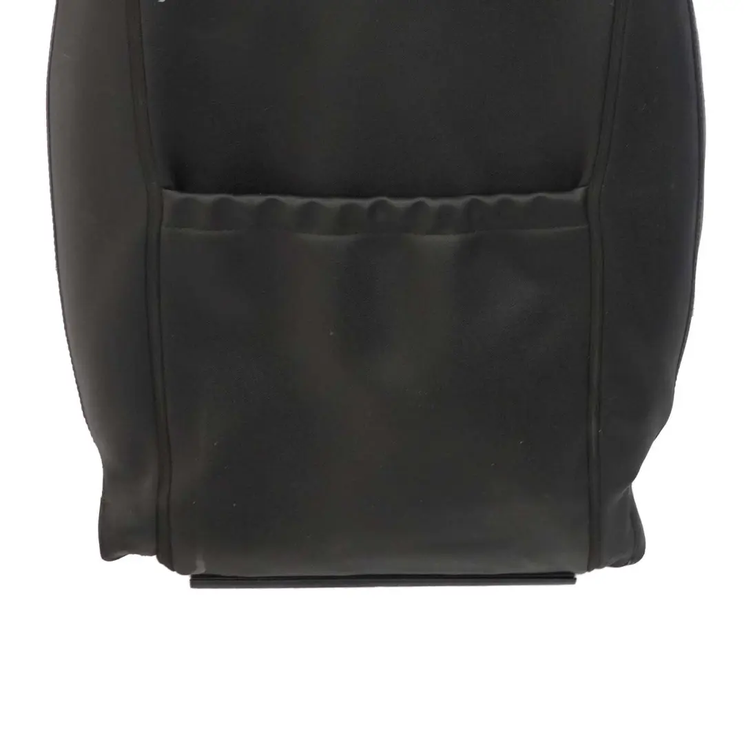 Backrest Front Right O/S Sport Black Leather Punch R55 R57 to Mini R56 Seat with Part number 7229520 Mini R56 Seat Backrest Front Right O/S Sport Black Leather Punch R55 R57 - SKU 7229520 - Part number 7229520