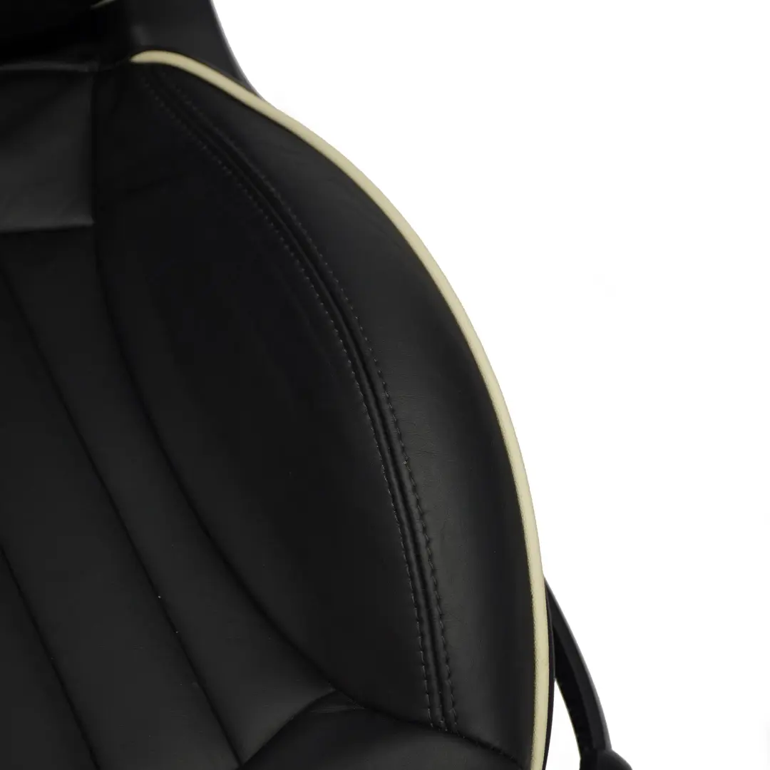 Fotel Lewy Przód Sport Podgrzewany Czarna Skóra do Mini Cooper R55 R56 o numerze 7229549 Mini Cooper R55 R56 Fotel Lewy Przód Sport Podgrzewany Czarna Skóra - SKU 7229549-2 - Numer Części 7229549