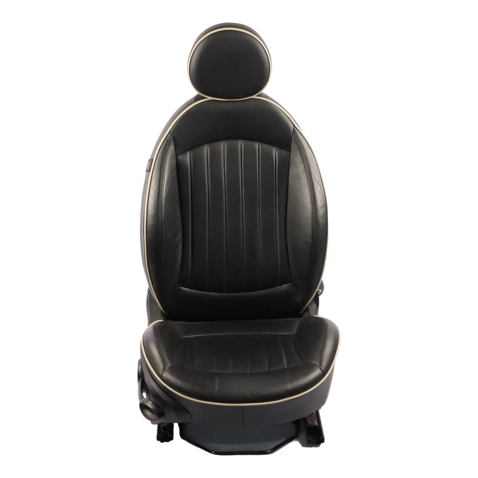 Sedile anteriore MINI Cooper R55 R56 Sport riscaldato in pelle nera lato destro